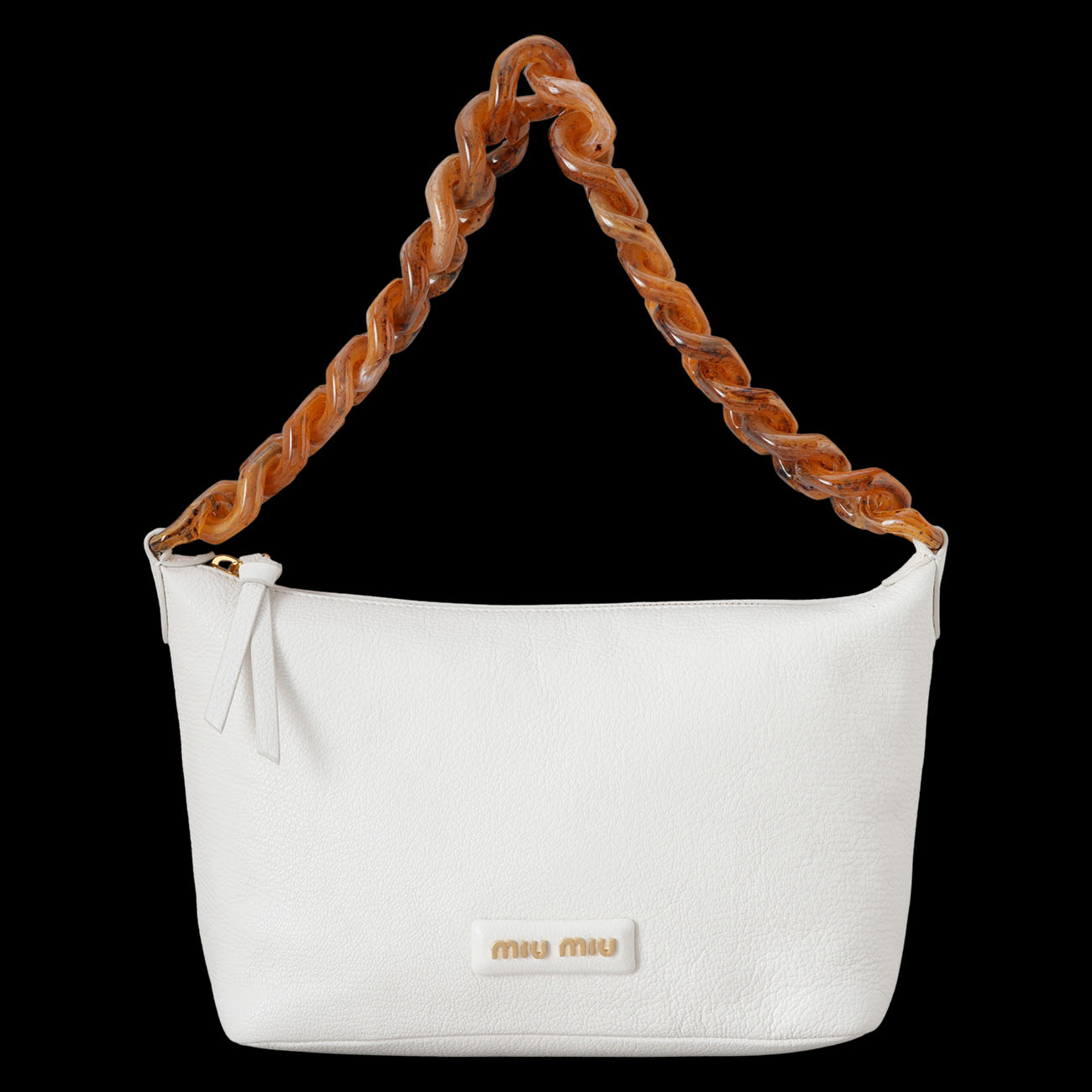 MIU MIU(USED)미우미우 5BC104 스피릿 숄더백 화이트